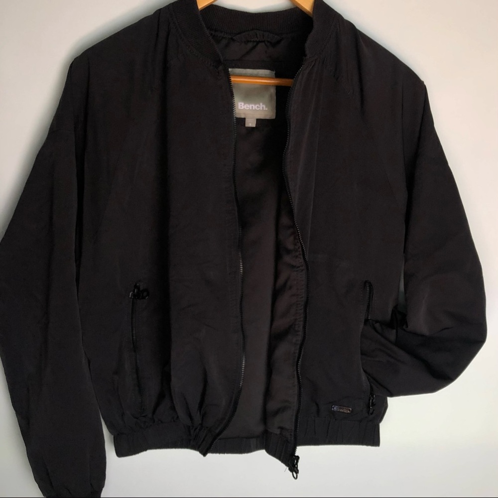 BENCH Black Bomber Jacket